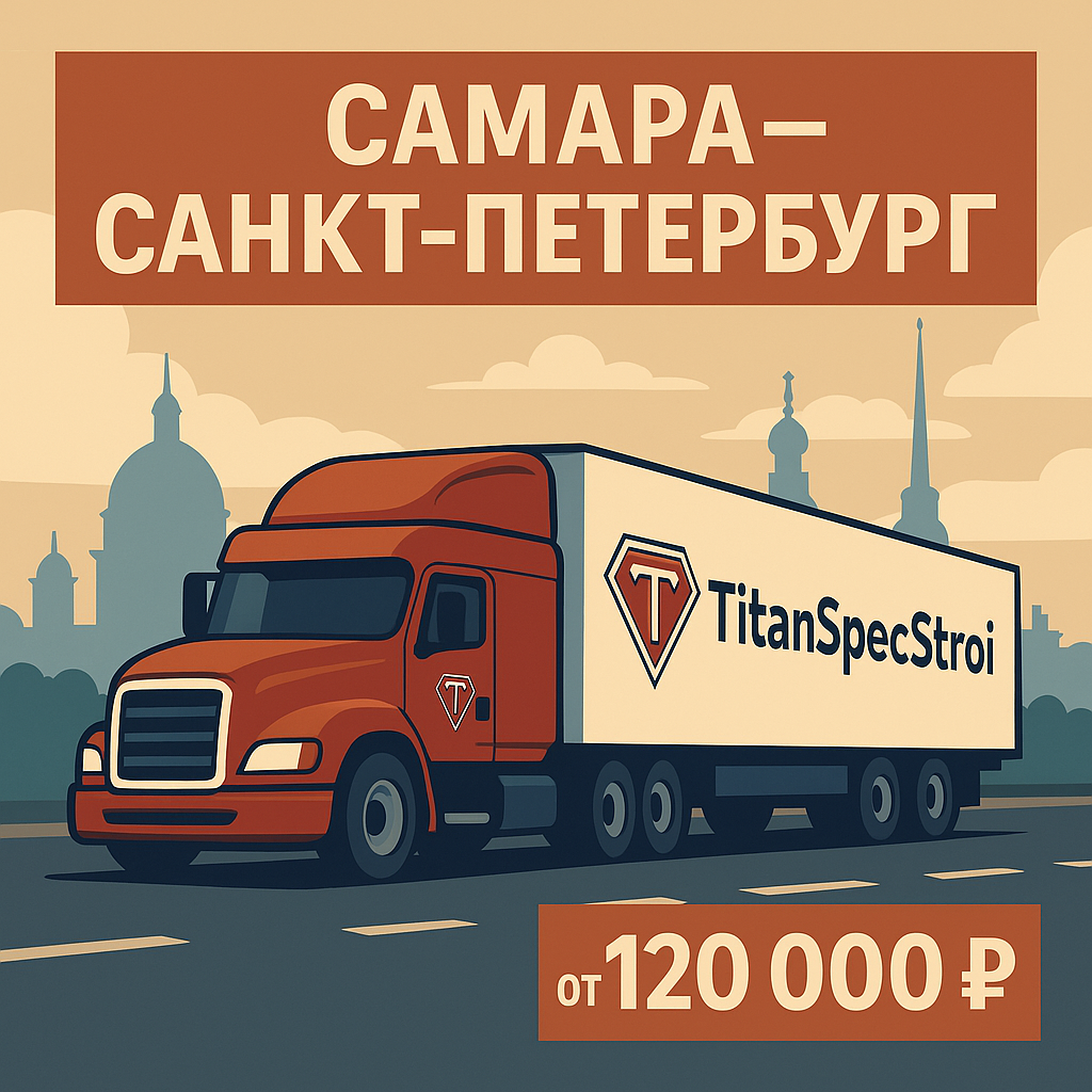Грузоперевозки из Самары в Питер