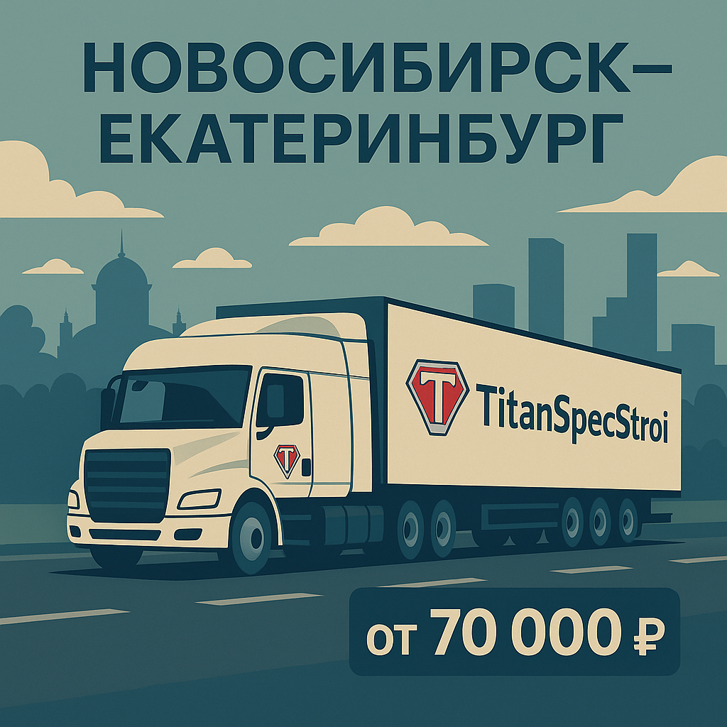 Перевозки между Новосибирском и Екатеринбургом
