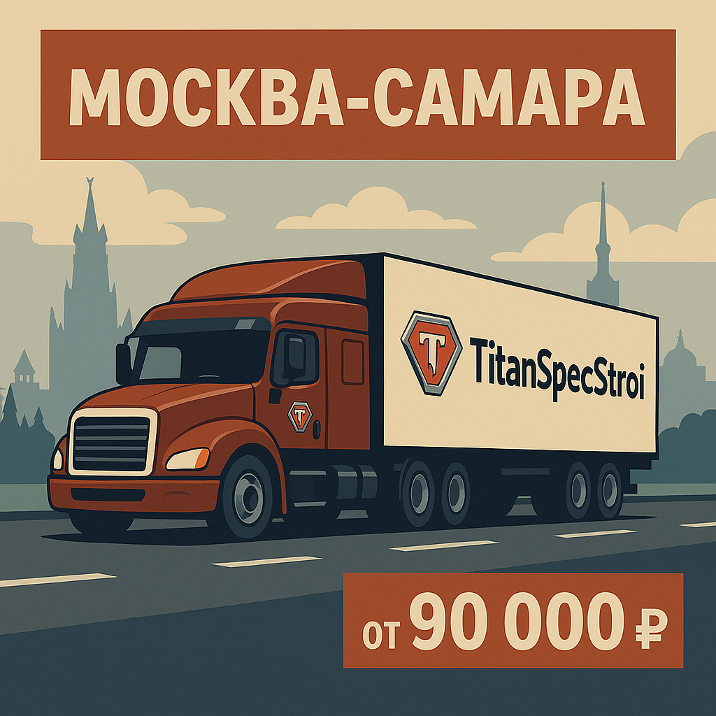 Транспортировка из Москвы в Самару