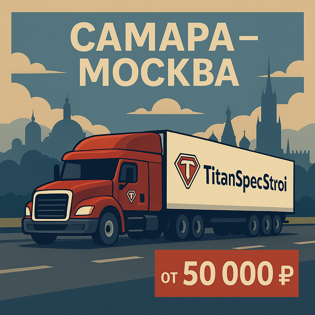 Транспортировка между Самарой и Москвой